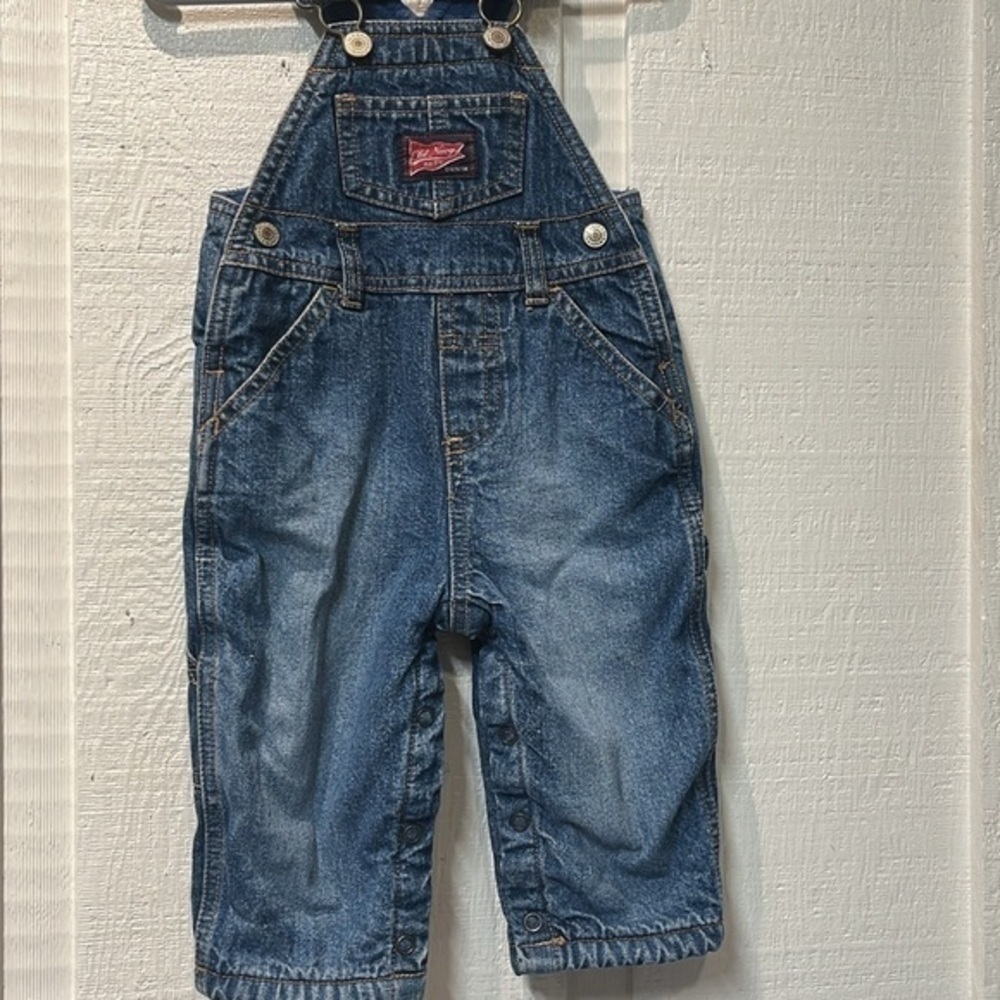 Old Navy fleece lined overalls‎